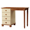 Copenhagen Single Dressing Table in Cream/Pine