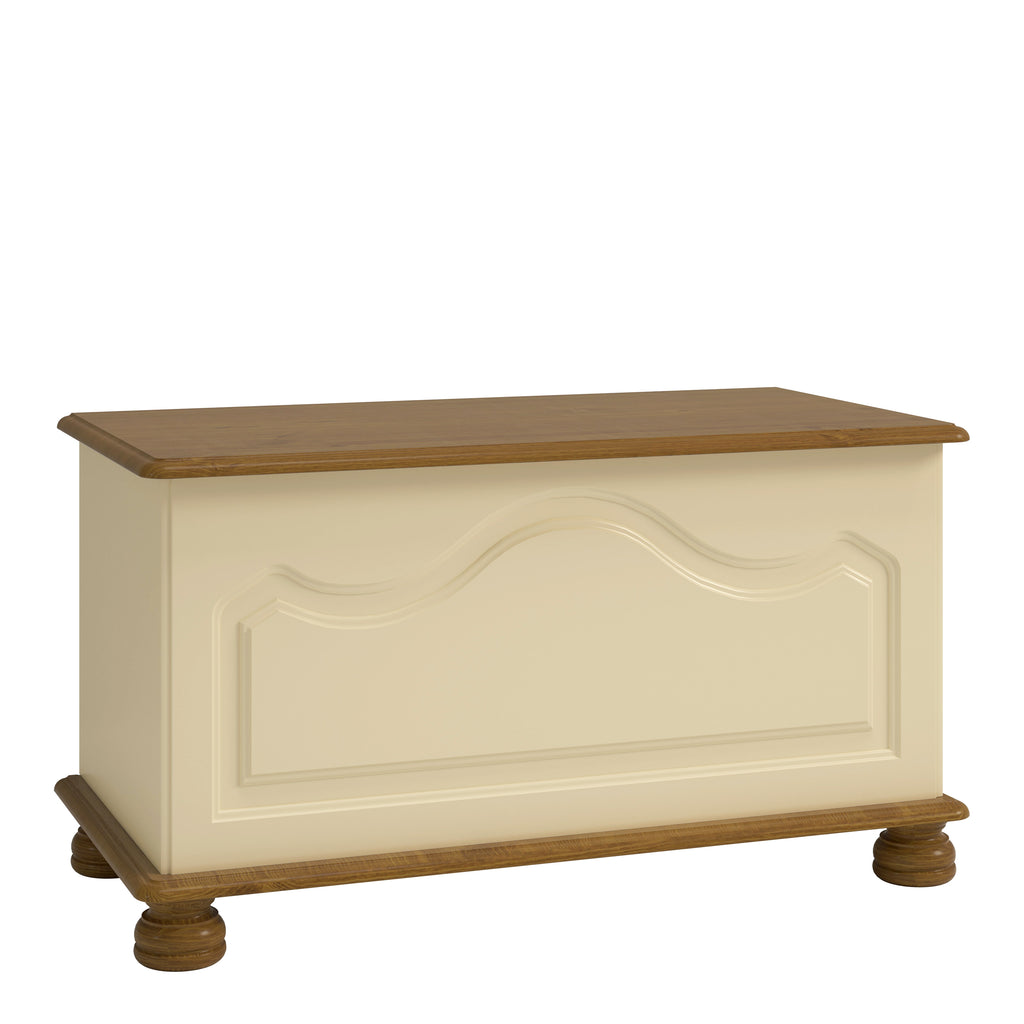 Richmond Ottoman Cream & Pine