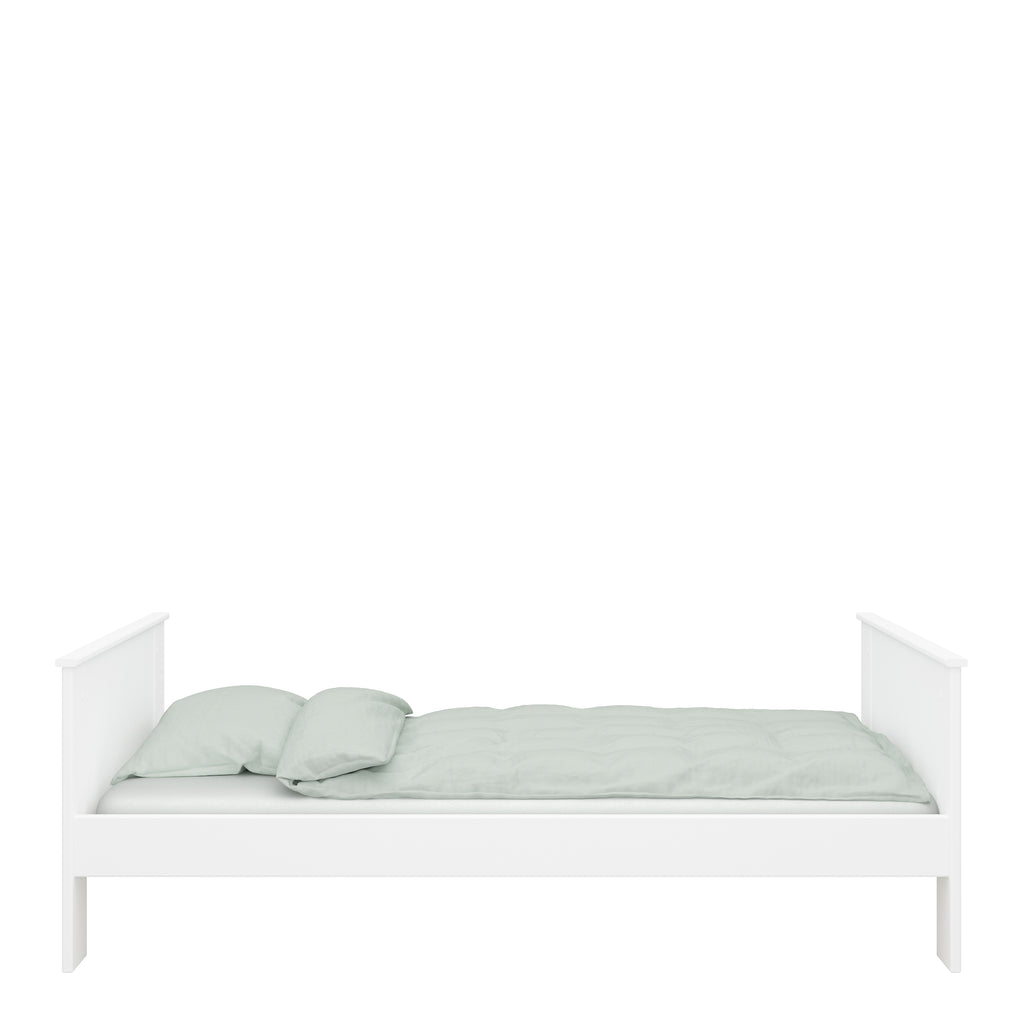 Alba Single Bed White