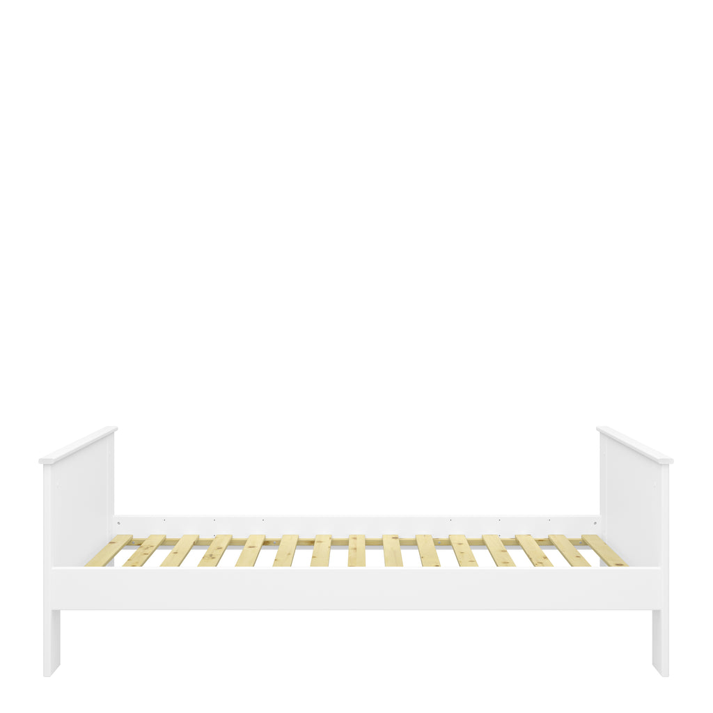 Alba Single Bed White