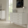 Softline 4 + 4 Wide Chest Off White