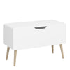 Gaia Toy Box in Pure White