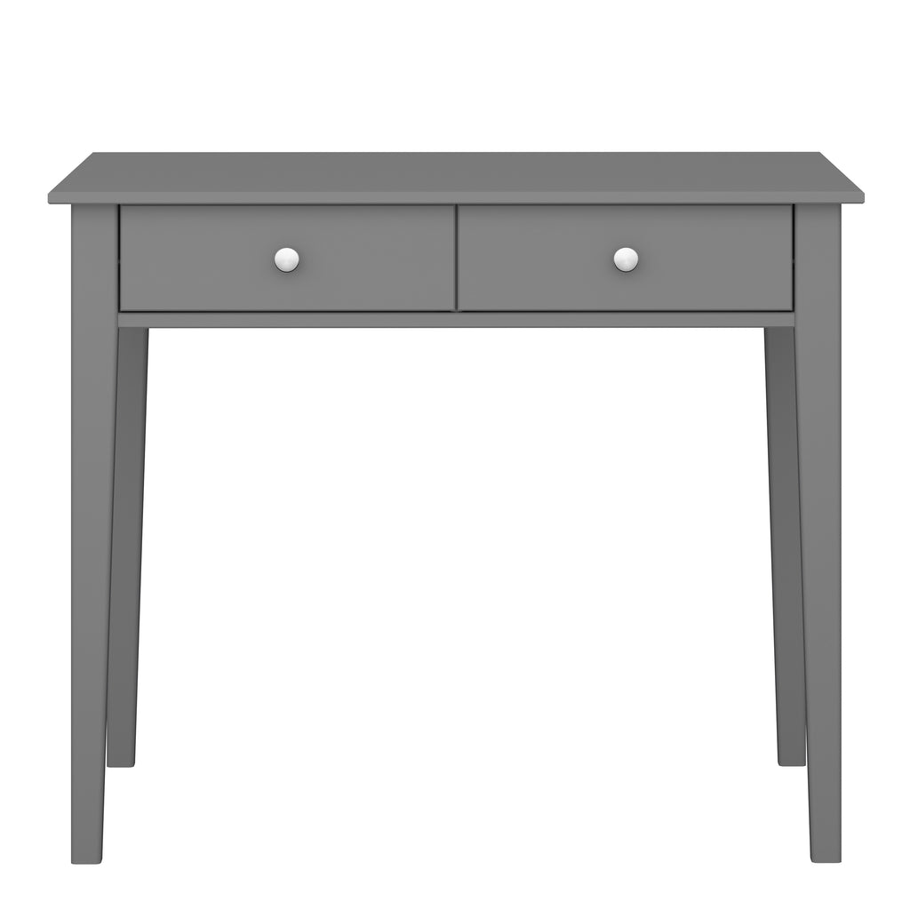 Tromso desk 2 drawers Gray