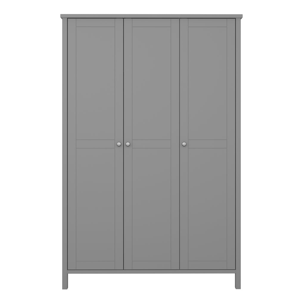 Tromso 3 Door Robe Grey