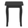 Baroque Stool Black