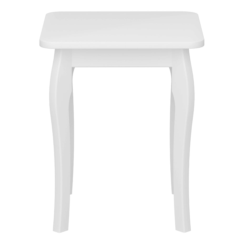 Baroque Stool White