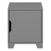 Loke Bedside Table 1 Door in Folkestone Grey