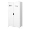 Loke Wardrobe 2 Doors in Pure White