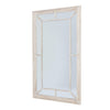 Washed Wood Framed Window Mirror