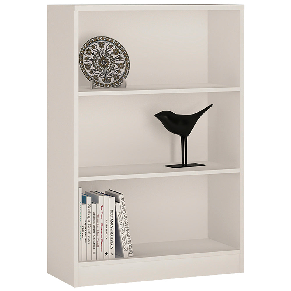 Pearl White Bookcase