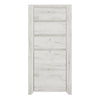 Angel 1 Door 3 Drawer Chest in White Craft Oak