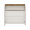 Toledo 2 door sideboard in White and Oak