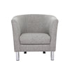 Cleveland Armchair in Nova Light Grey