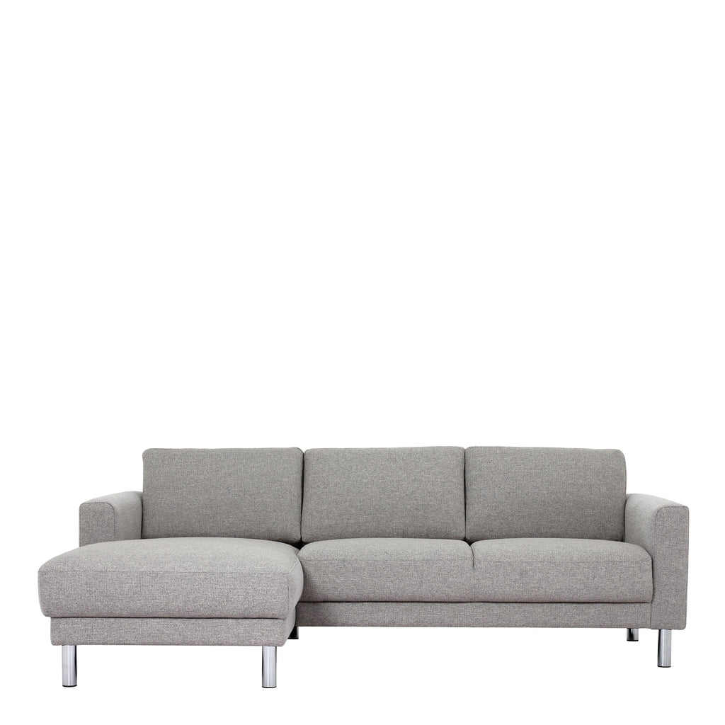 Cleveland Chaiselongue Sofa (LH) in Nova Light Grey