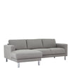 Cleveland Chaiselongue Sofa (LH) in Nova Light Grey