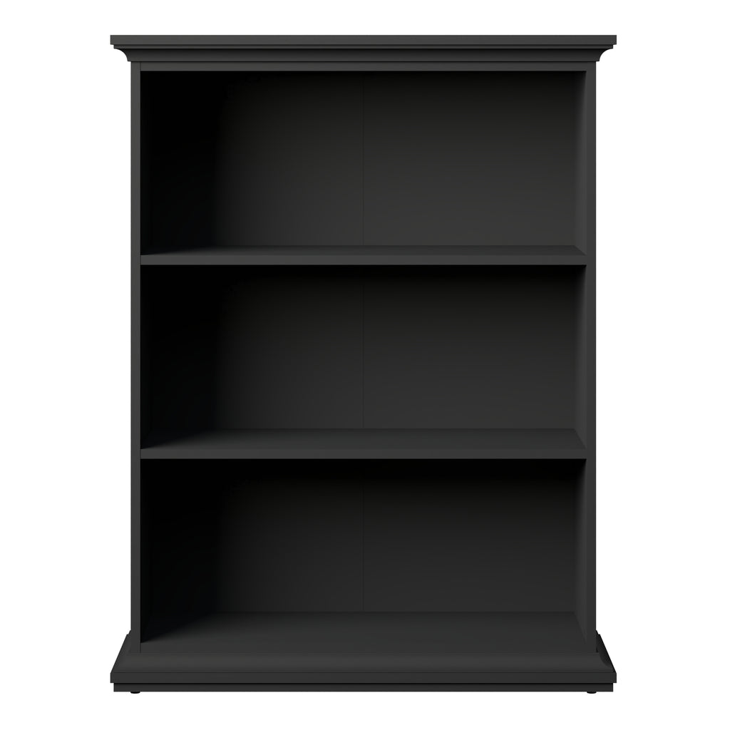 Paris Low Bookcase in Matt Grey