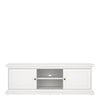 Paris TV-unit 2 frame Doors in White