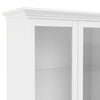 Paris China cabinet in White