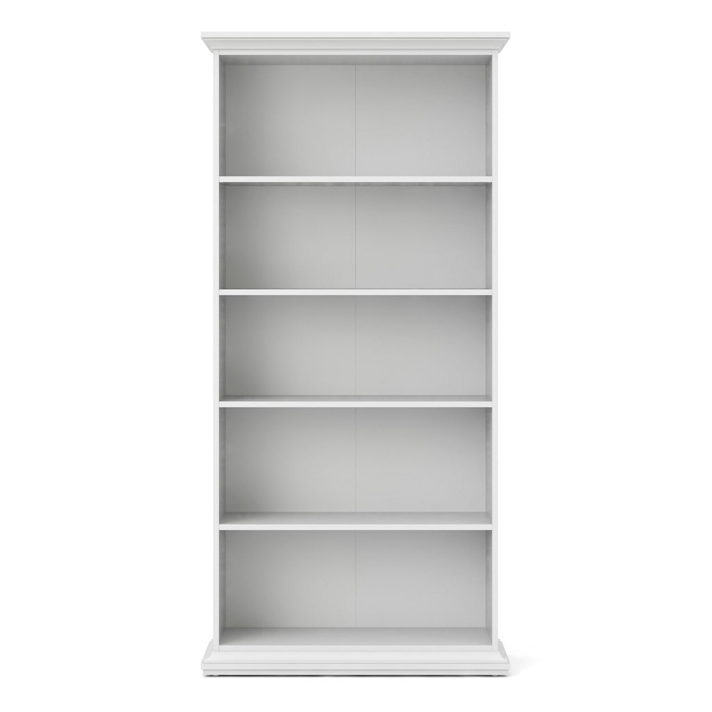 Paris Tall Bookcase in White