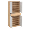 Naia Shoe Cabinet with 4 Doors + 1 Drawer