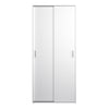 Space Wardrobe with 2 Sliding Doors in White