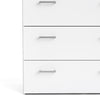 Space Chest of 5 Drawers in White