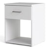 Space Bedside 1 Drawer in White