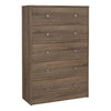 May Chest of 5 Drawers in Truffle Oak