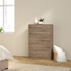 May Chest of 5 Drawers in Truffle Oak