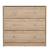 May Chest of 3 Drawers in Jackson Hickory Oak