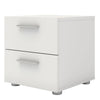 Pepe Bedside 2 Drawers in White