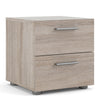 Pepe Bedside 2 Drawers in Truffle Oak