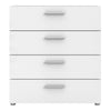 Pepe Chest of 4 Drawers in White