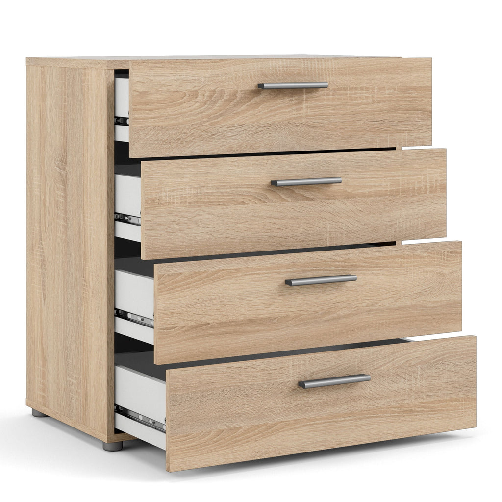 Pepe Chest of 4 Drawers in Oak