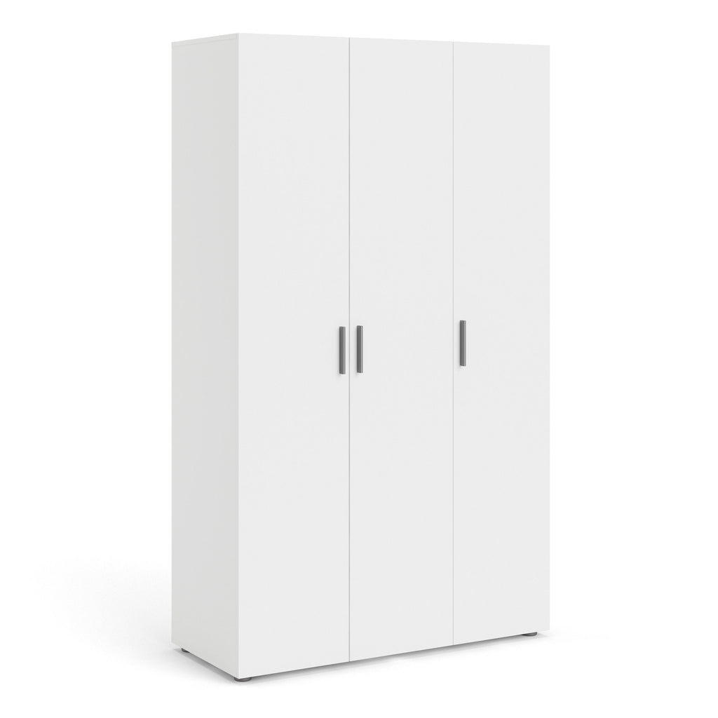 Pepe Wardrobe with 3 doors in White