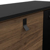 Ry. Sideboard 2 doors + 2 drawers Matt Black Walnut