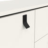 Ry. Sideboard with 1 door + 2 drawers Matt White