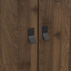 Ry. Wardrobe 3 doors + 3 drawers in Matt Black Walnut