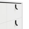 Ry. Double chest of drawers 6 drawers in Matt White