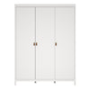 Barcelona Wardrobe with 3 doors in White