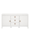 Barcelona Sideboard 2 doors + 3 drawers in White