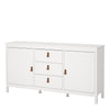 Barcelona Sideboard 2 doors + 3 drawers in White