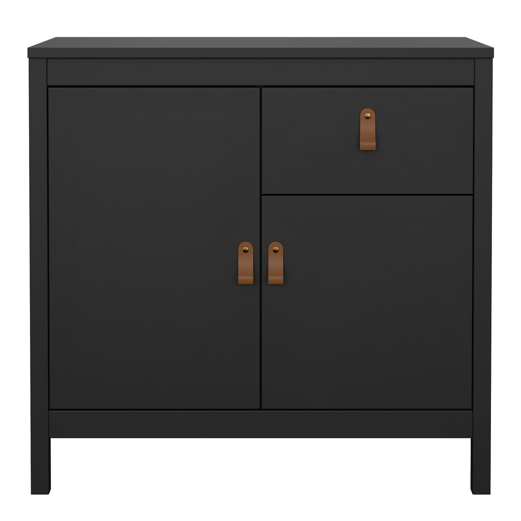 Barcelona Sideboard 2 doors + 1 drawer in Matt Black