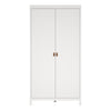 Barcelona Wardrobe with 2 doors in White