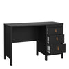 Barcelona Desk 3 drawers Matt Black