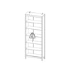 Barcelona Bookcase in White