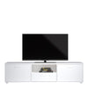 Media TV-unit with 2 doors + 1 drawer 147 cm White