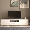 Media TV-unit with 2 doors + 1 drawer 177 cm White