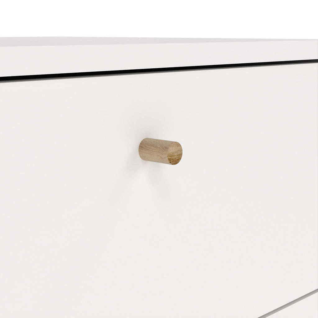 Cumbria Chest 5 Drawers White