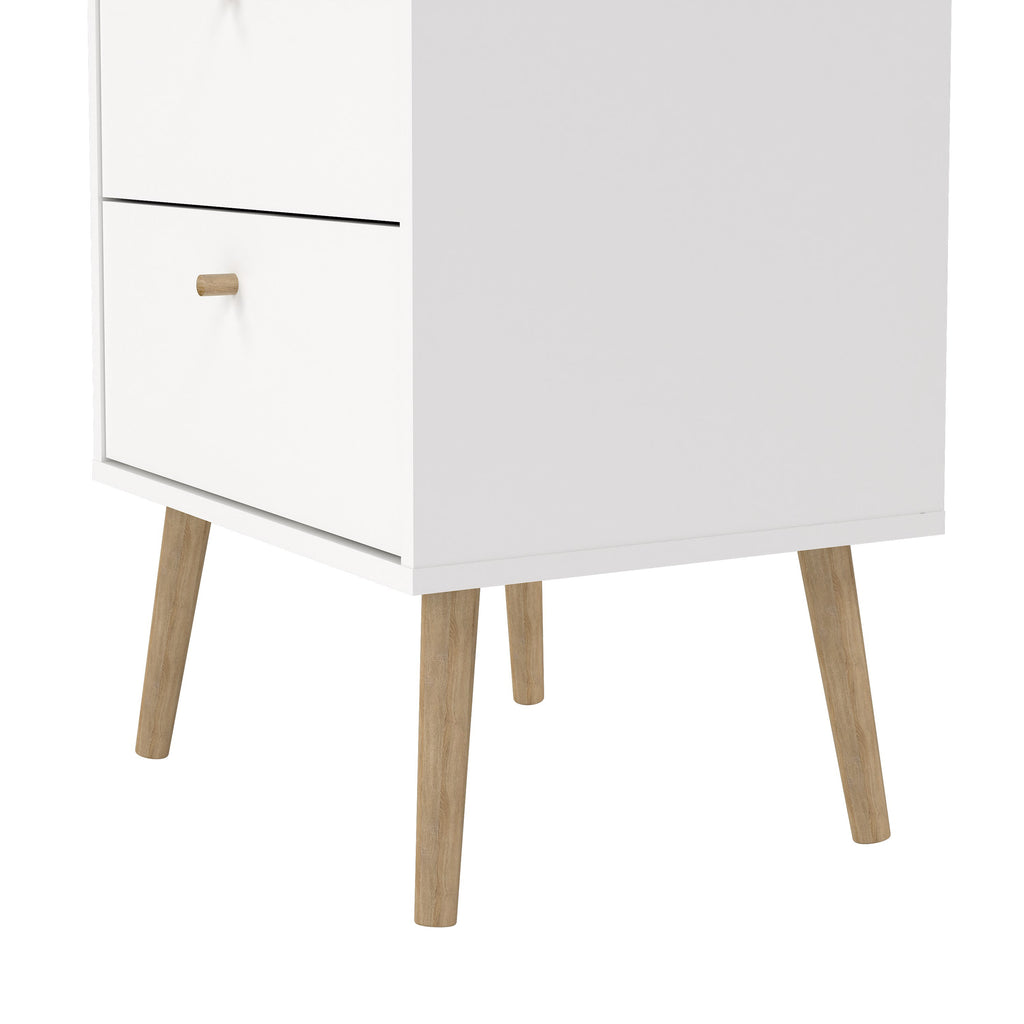 Cumbria Chest 5 Drawers White